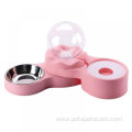 Automatic Feeder Bowls Water Feeding Drinking Kitten